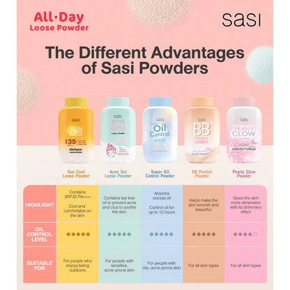 SASI Pearly Glow Powder 50g