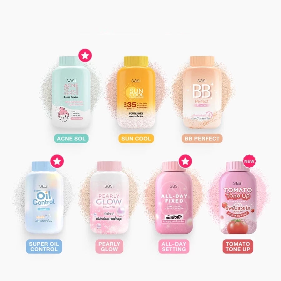 SASI All-Day Fixed Translucent Setting Powder 50g