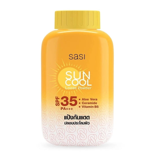 SASI Sun Cool Loose powder SPF 35 PA+++  50g