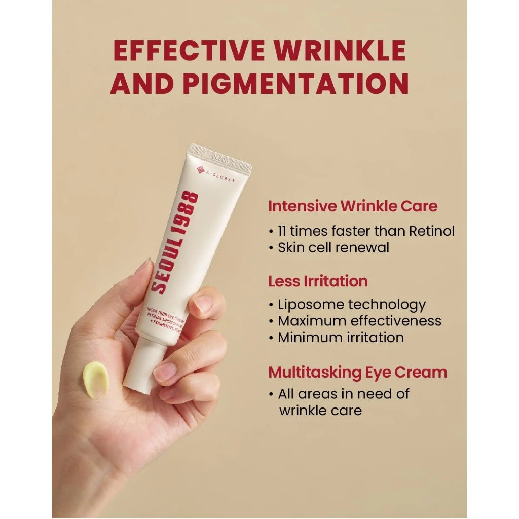 K-SECRET SEOUL 1988 Anti-Aging and Wrinkle Care Eye Cream 30 ml