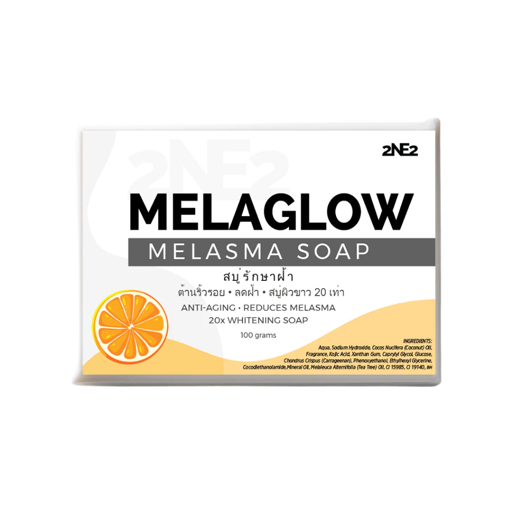 MelaGlow Melasma Soap with Tea Tree Oil for Dark Spots 100g