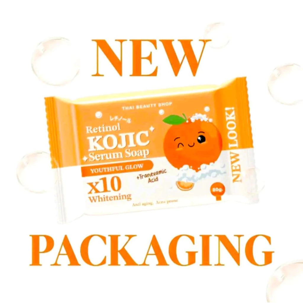 Thai Beauty Shop Retinol Kojic Serum Soap 80g