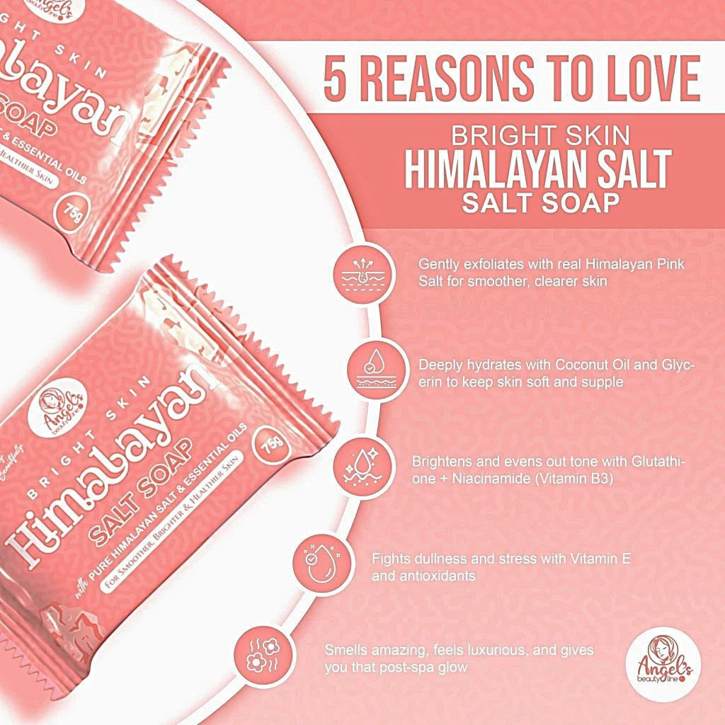 Bright Skin Himalayan Salt Soap 75g