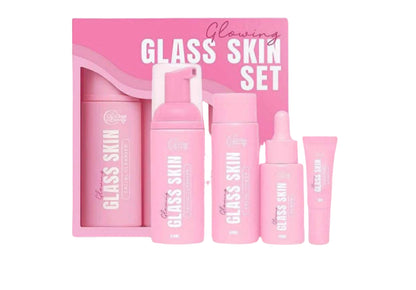 CC GLAM & BEAUTY Glowing Glass Skin Set 4 in 1