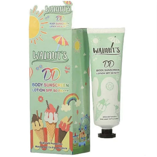 WALNUTS BODY SUNSCREEN LOTION - CC GREEN 200ml
