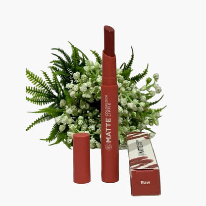 Ever Bilena Matte Colorlock Lippie -  Raw 2.2g