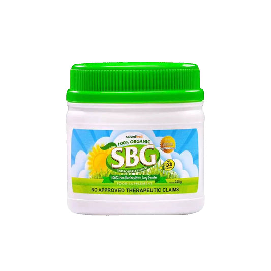 Salveo Barley Grass Juice Powder (Pure & Organic) 240grams