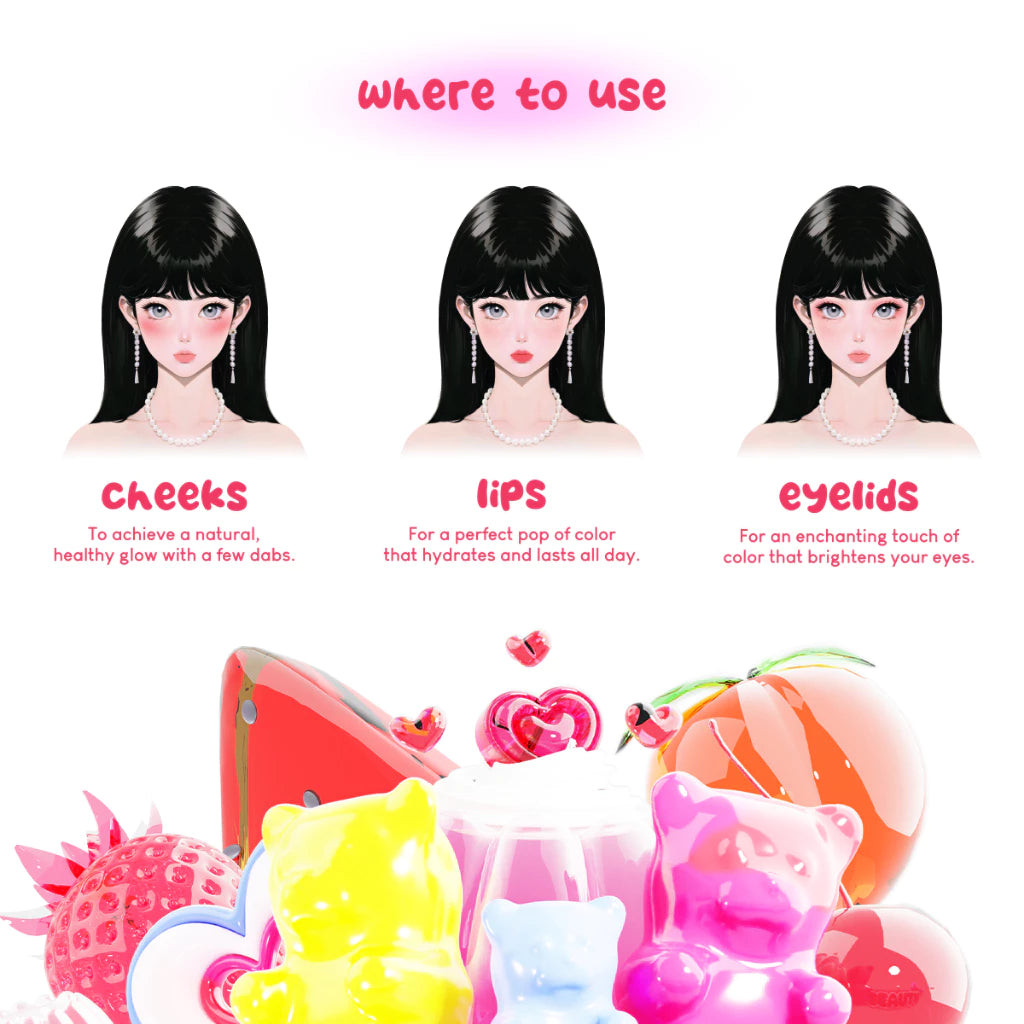 Cloudbeauty Quishy Cloud Jelly Blush – WATERMELON QUISHY