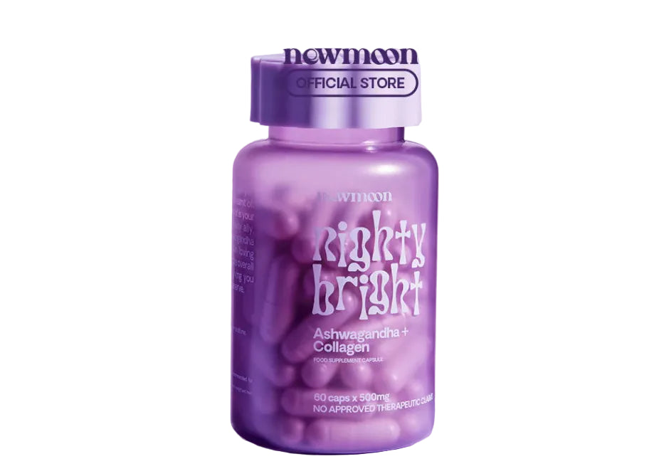 NEW MOON Nighty Bright Ashwagandha 500mg (60 CAPS)