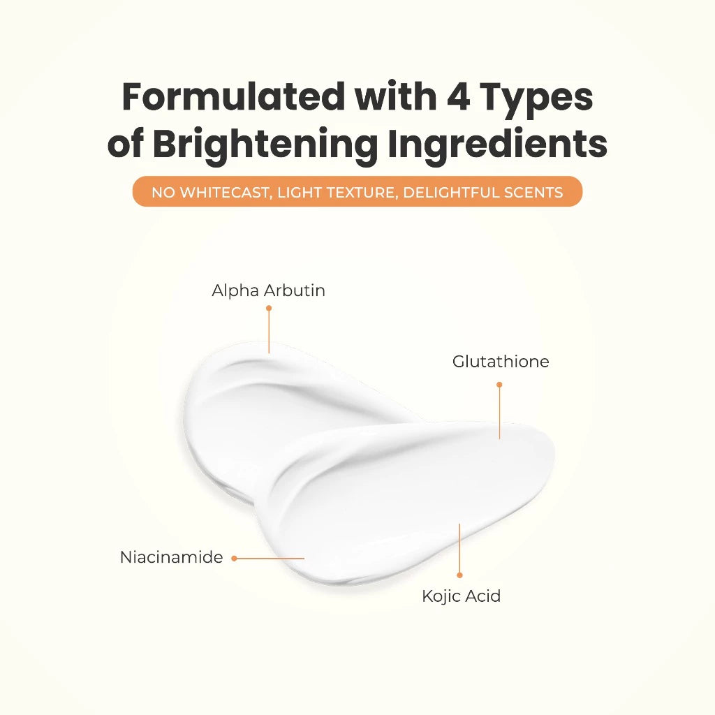 Glowcode Alpha Kojic Bright & Smooth Axillary Cream for Underarm 30g