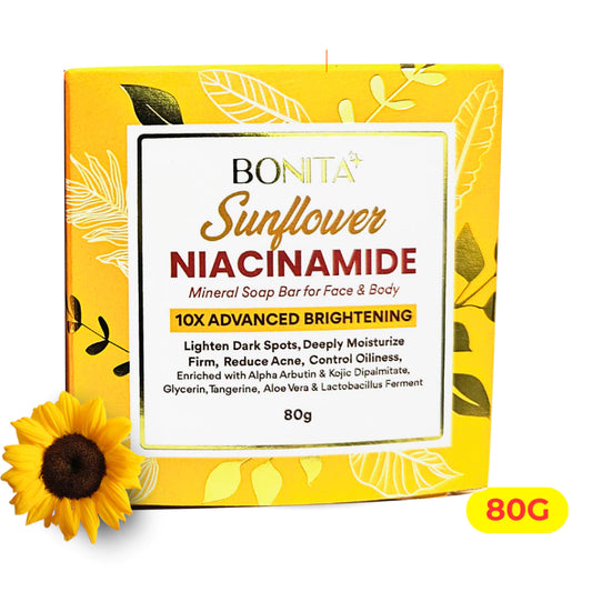 Bonita Sunflower Niacinamide Soap Bar 80G