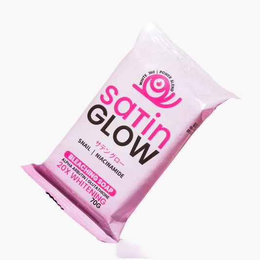SATIN GLOW WHITENING BLEACHING SOAP - 70g
