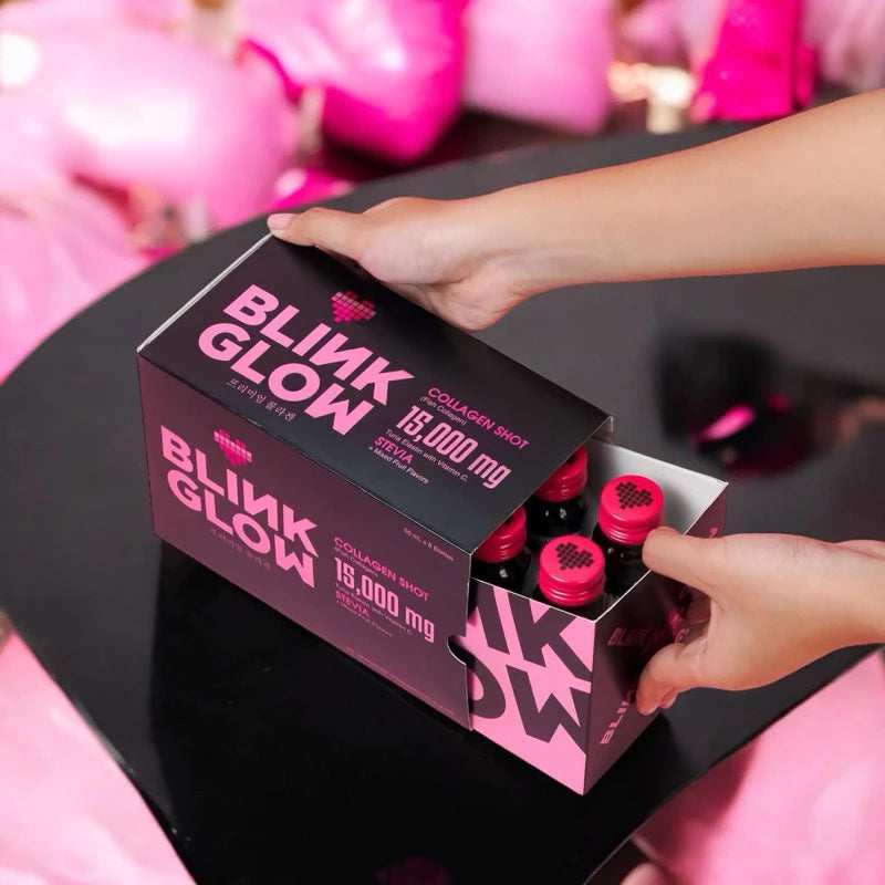 (PRE-ORDER 1week) Blink Glow Collagen (15,000MG) Liquid 8 bottles