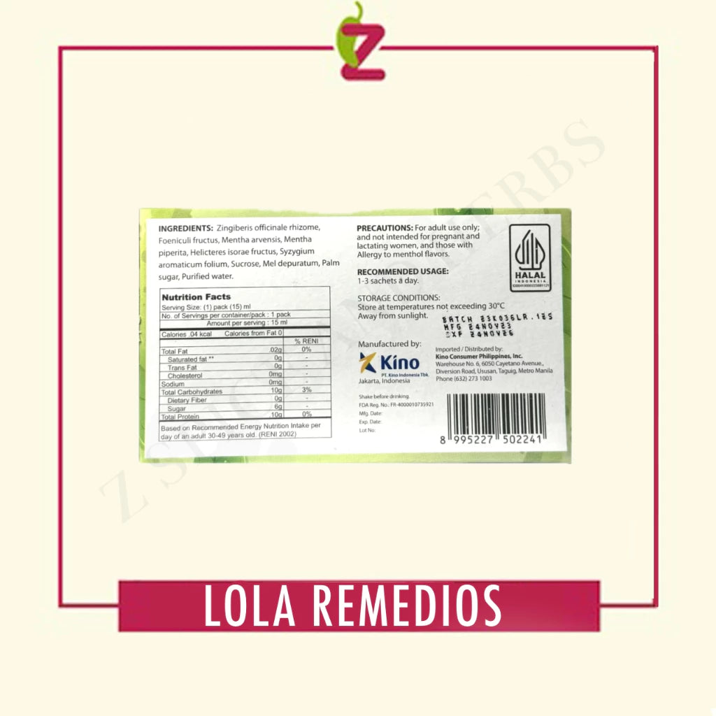 Lola Remedios 12 Sachets