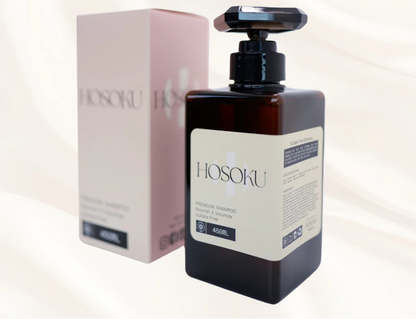 COMBO OF HOSOKU Premium Hair Growth Shampoo and Silksmooth Radiance Conditioner