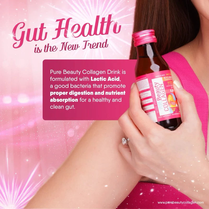 Pure Beauty Collagen Drink w/ Probiotics 10 Bottles/box
