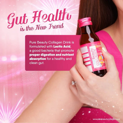 Pure Beauty Collagen Drink w/ Probiotics 10 Bottles/box