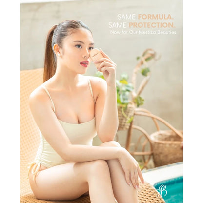 BAREFACED Light Tinted Shade Sunscreen UVA UVB Sun Protect Whitening SPF 50