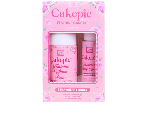 PSPH Beauty Cake Pie 2-in-1 Feminine Wash with Edible Spray - Strawberry Burst Flavor
