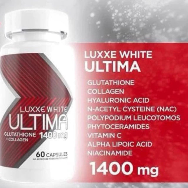 Luxxe White Ultima Glutathione + Collagen - 60capsules