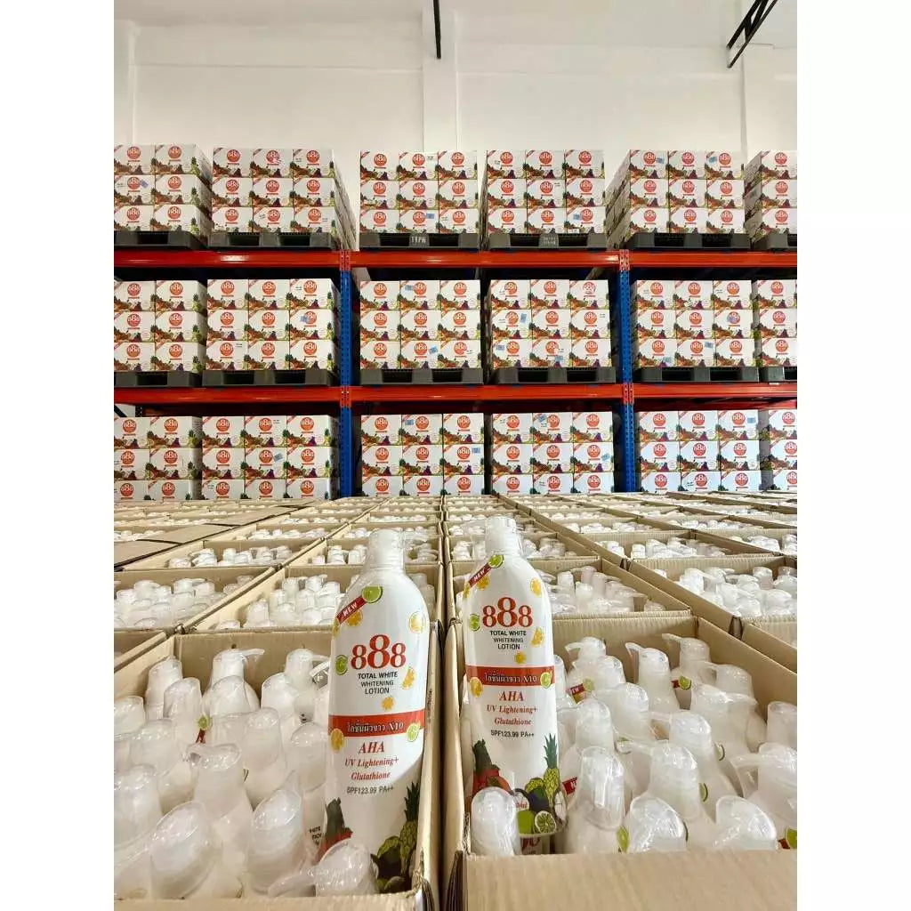 888 TOTAL WHITE WHITENING BODY LOTION 500ML