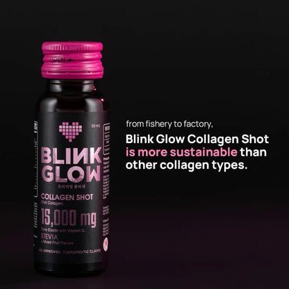 (PRE-ORDER 1week) Blink Glow Collagen (15,000MG) Liquid 8 bottles