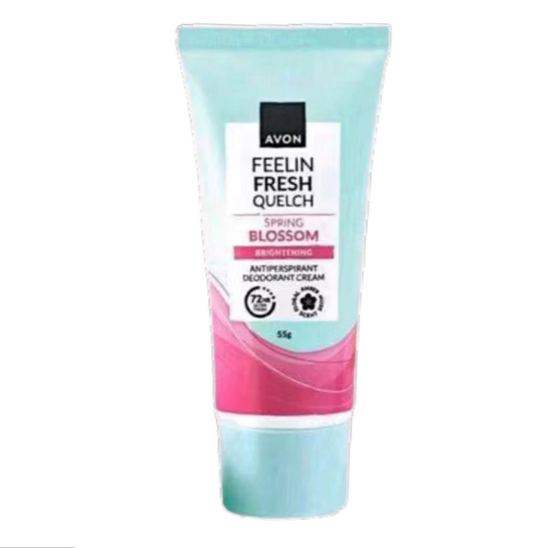 AVON Quelch Feelin Fresh Deo Cream (Spring Blossom) 55g