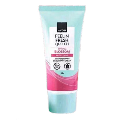 AVON Quelch Feelin Fresh Deo Cream (Spring Blossom) 55g