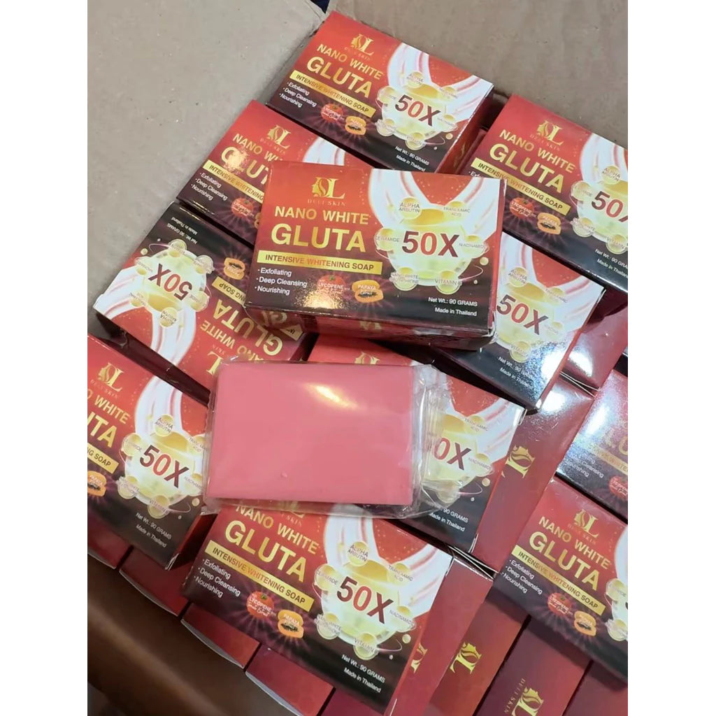 Deli Skin Nano White Gluta Intensive Whitening Soap 90g
