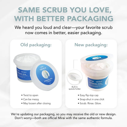 Mirai Hokkaido Milk Scrub 250g
