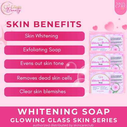 Luminous GlutaBleach Lotion 250ml + 3 Bars Soap 70g