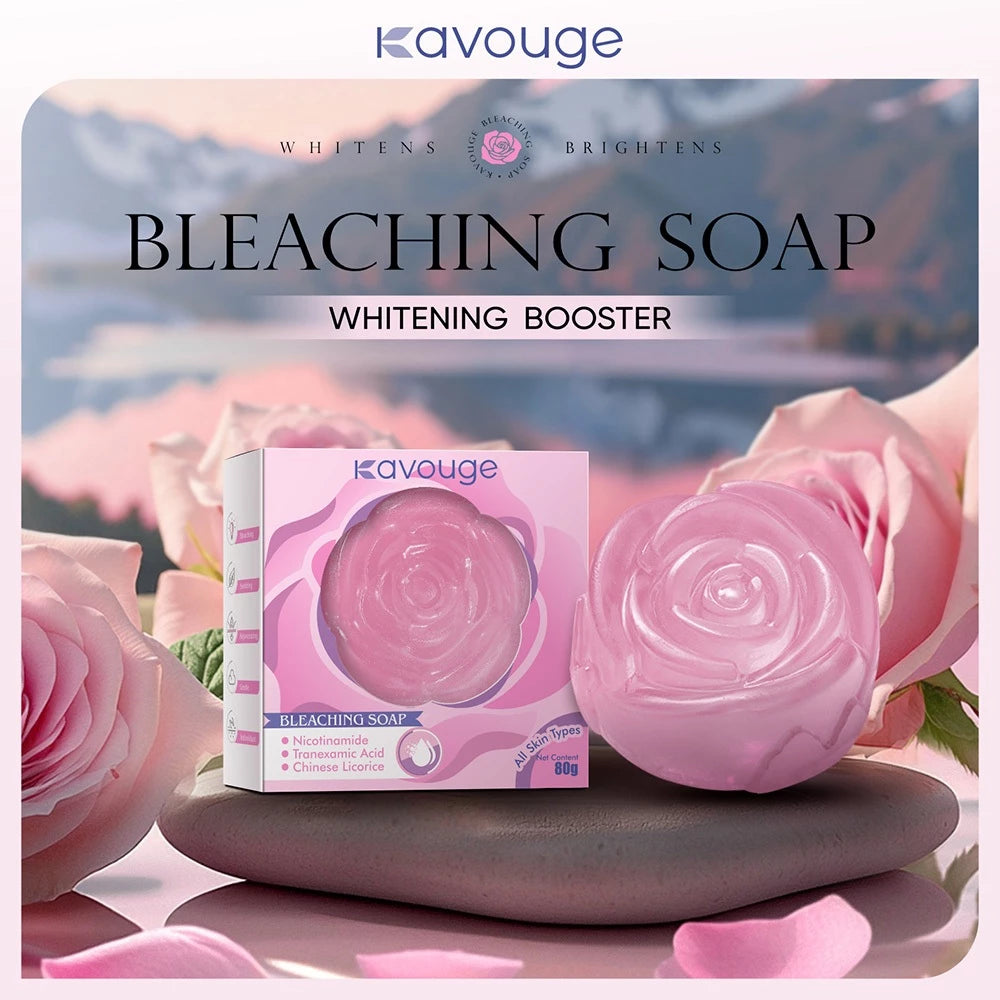 Kavouge Bleaching Soap Whitening Booster Niacinamide 80g