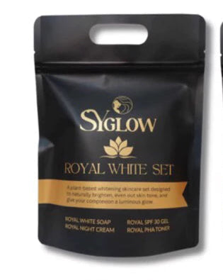 SY GLOW WHITENING BEAUTY SET - ROYAL BROWN WHITE SET