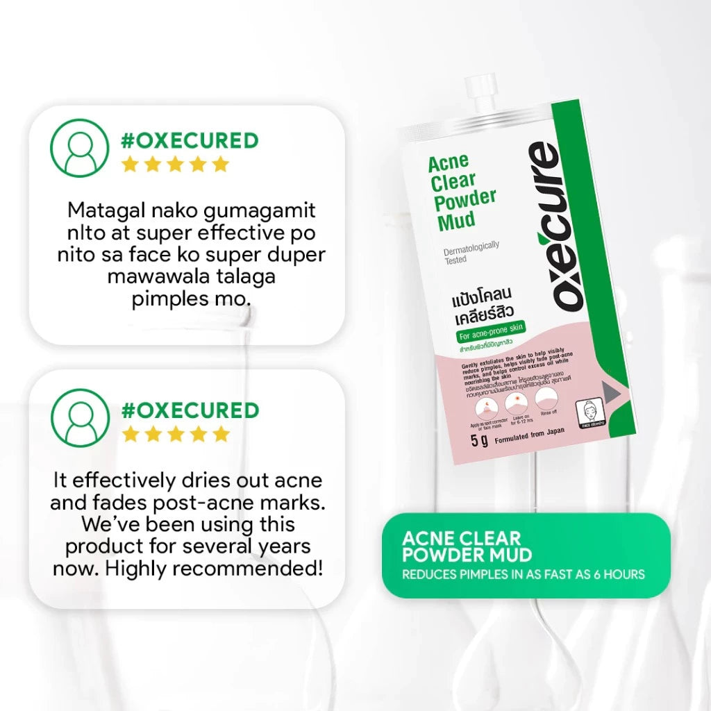 OXECURE Acne Clear Powder Mud 5g (DREAMRS)