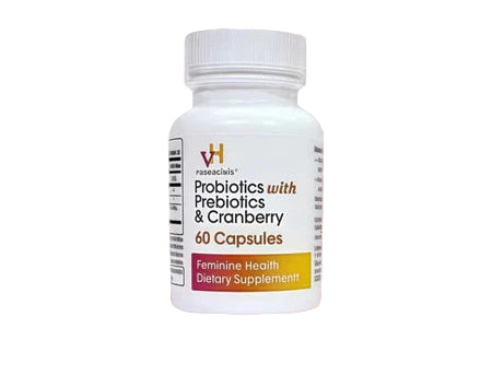 VH Essentials Probiotics with Prebiotics and Cranberry Feminine Supplement - 60's