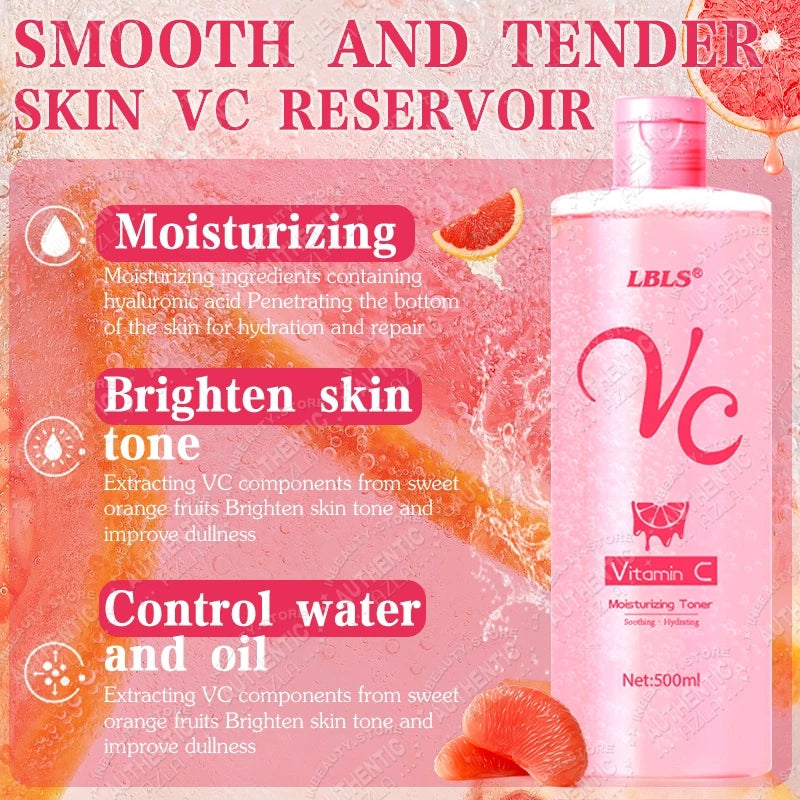 LBLS Pink VC Whitening Toner 500ml
