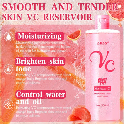 LBLS Pink VC Whitening Toner 500ml
