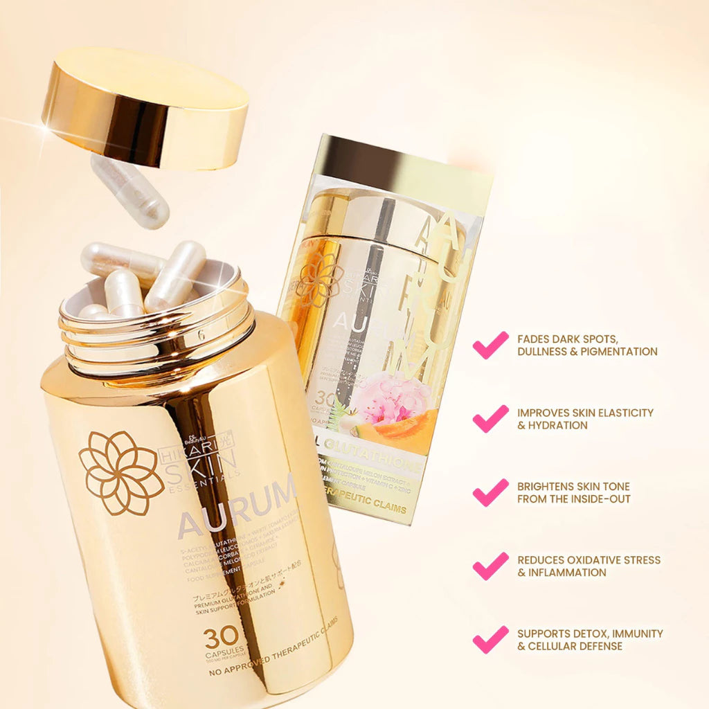 Hikari Aurum S-Acetyl Glutathione 30 Caps