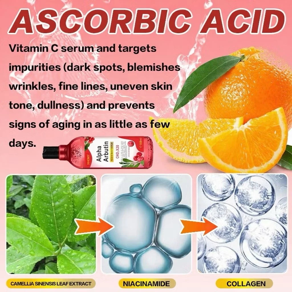 DR MEINAIER Alpha Arbutin Face And Body Serum 500ml