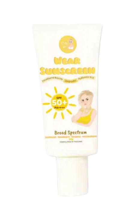 Pretty Jin New Improved Formula Wear Sunscreen SPF 50+ PA++++ 50g