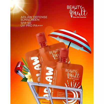 Beauty Vault ADLAW Defense SPF 50 UV Pro PA+++ 50ml