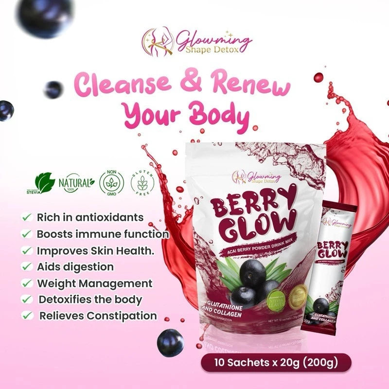Berry Glow Glowming Shape 200g 10sachets