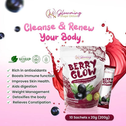 Berry Glow Glowming Shape 200g 10sachets