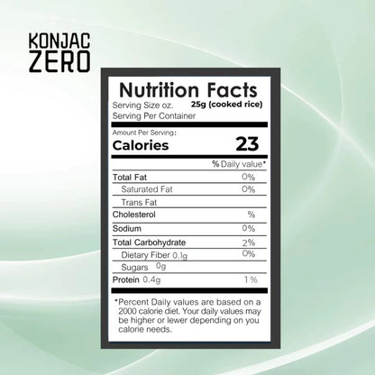 10pcs of Luxe Slim Konjac Zero Shirataki Dry Rice 80g