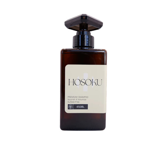 HOSOKU Premium Hair Growth Shampoo – Anti-Hair Fall & Thinning Formula 450ml