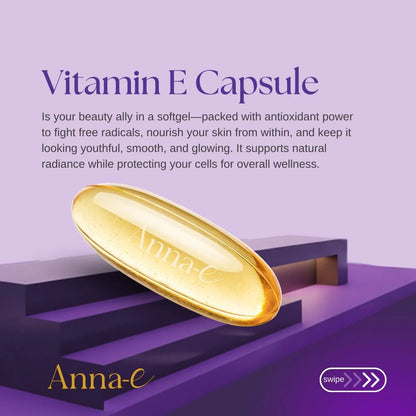 ANNA E Vitamin E 400 IU 30 Softgel Caps
