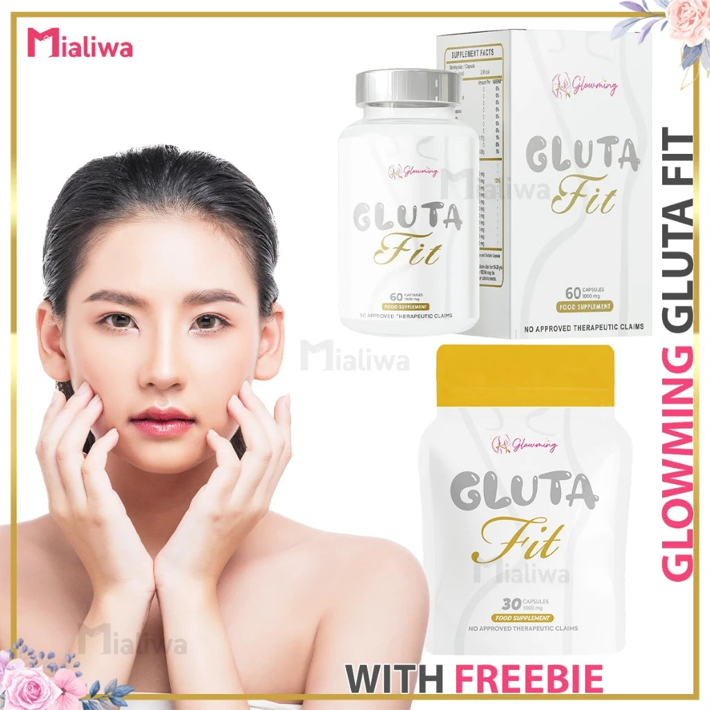 Glowming Gluta Fit Capsules Glutathione Collagen 30caps