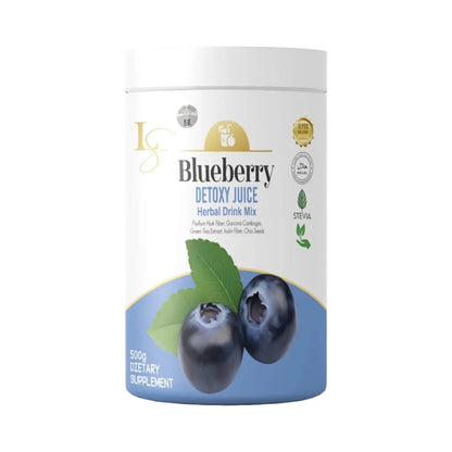 LUXE SLIM Blueberry Detoxy Juice Herbal Drink 500g