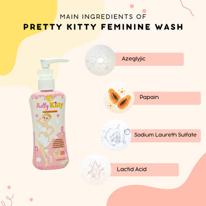Pretty Kitty Feminine Wash 100ml