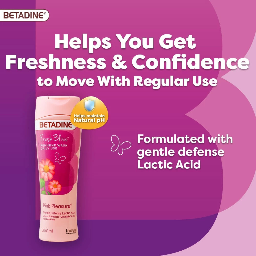 BETADINE® Fresh Bliss® Pink Pleasure 250mL